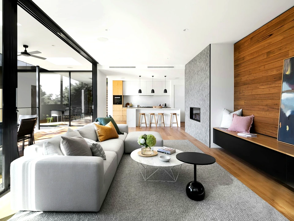 Intérieur confortable après isolation