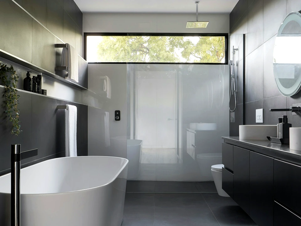 Sanitaires après rénovation plomberie