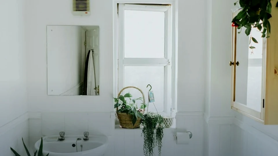 Douche moderne après rénovation